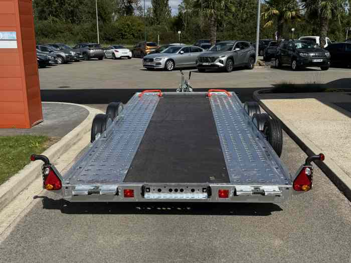 REMORQUE PORTE VOITURE BRIAN JAMES A-TRANSPORTER A4 5.0m X 2.0m 3000 kg 2