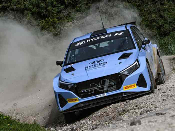 Hyundai Rally2 2024 jamais courru avec toutes jokers 2024 et 2025 1