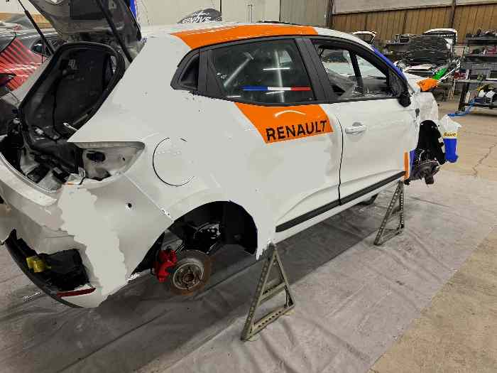 Clio RC5 Accidentée Juin 2024 3 Rallye...