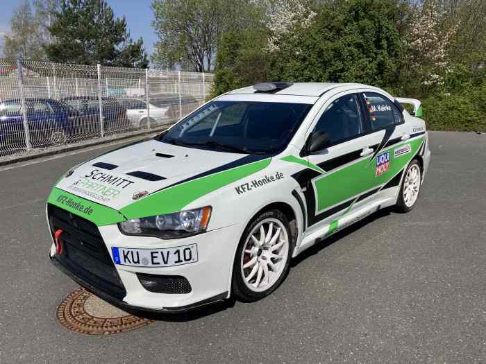 Mitsubishi Lancer Evo X Rallye