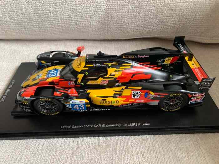 Maquette 1/18 proto DKR Racing for Belgium Le Mans 2023 1