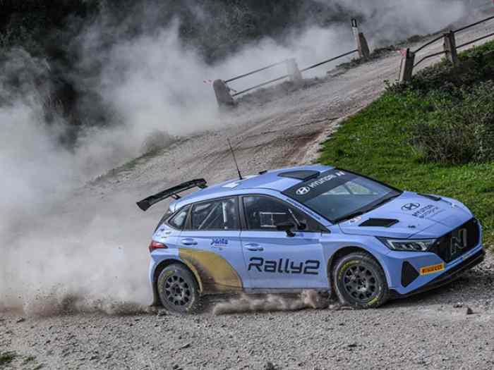 Hyundai Rally2 2024 jamais courru avec toutes jokers 2024 et 2025 0