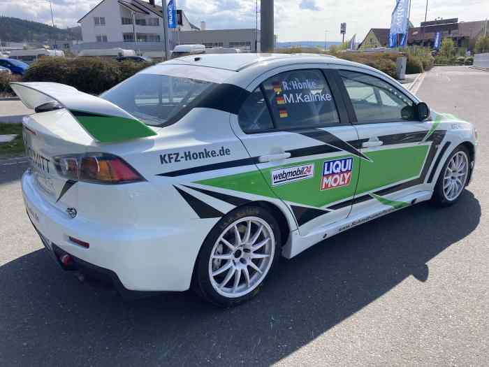 Mitsubishi Lancer Evo X Rallye 5