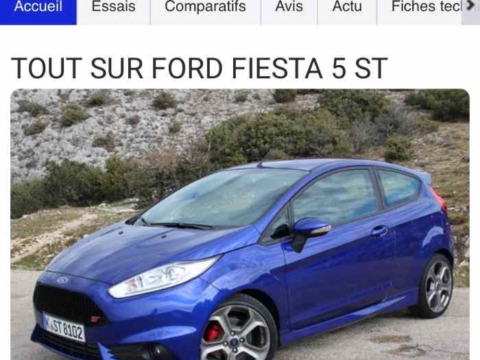 Recherche caisse Ford Fiesta 5 st