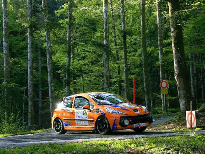 Peugeot 207rc a8 + plateau double essi...