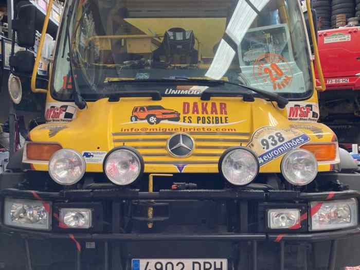 Mercedes-Benz Unimog U500 Rally Raid Assistance Truck 1