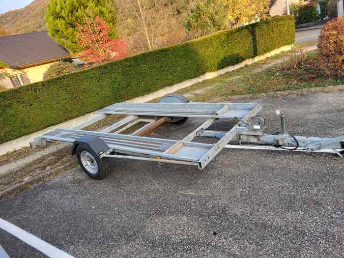 Remorque porte voiture 1600kg