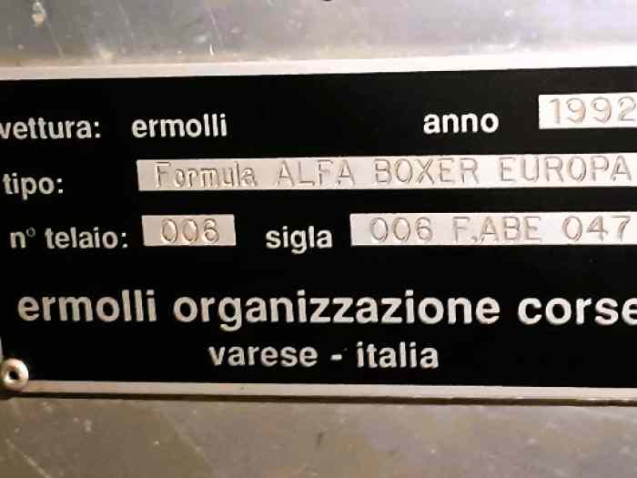 ERMOLLI FORMULE EUROPE ALFA BOXER 4