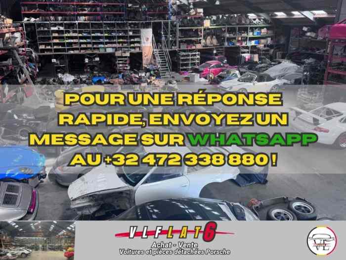 Cache supérieur de coffre Porsche 991 4