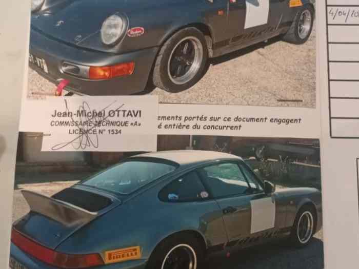 PORSCHE 911 3.2 CARRERA PTH VHC CLASSIC FIA B288 prête saison 2025 4