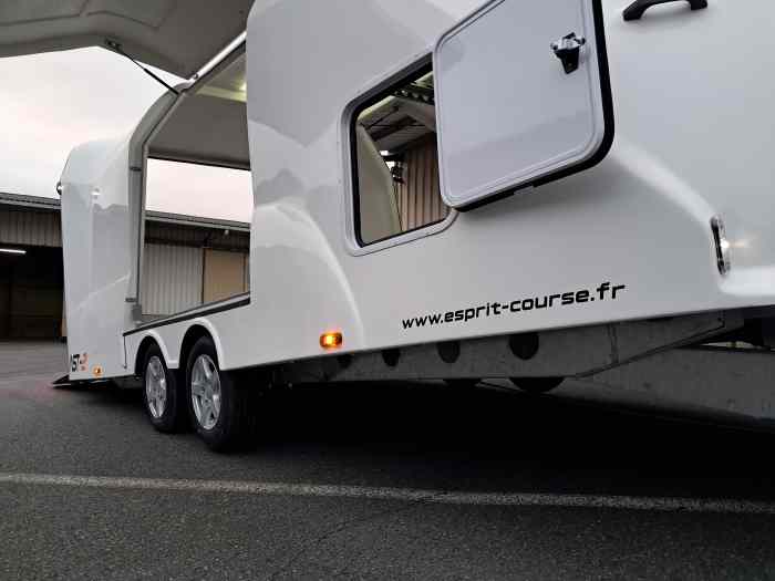 - EN STOCK- Remorque porte voiture fermée - AUTOSPORT TRAILER AST-2 4