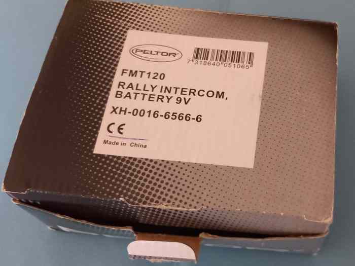 Radio Peltor FMT120 intercom 1