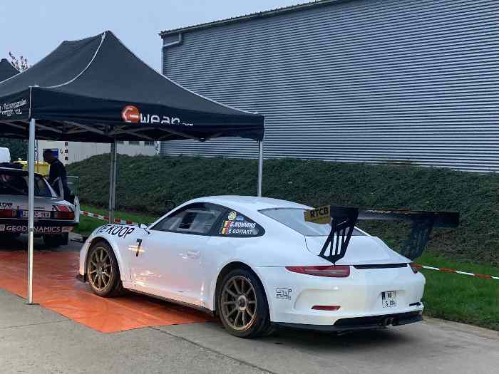 FOR SALE rally Porsche 991 GT3 de Gunther Monnens 1