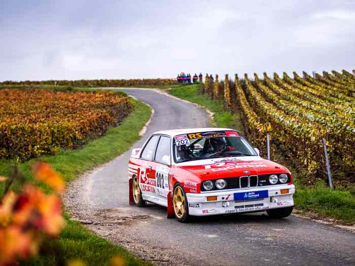 Véhicule Engagé pour le Tour de Corse 2025 BMW M3 Maxi GrpA 2