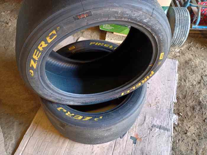 4 pneus slick pirelli DHF en 305 660 1...