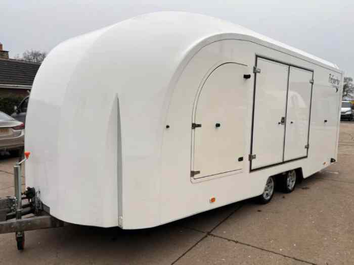 A SAISIR OCCASION - 2 Remorques PRG TRAILERS PROSPORTER MONZA 5.80M X 2.26M 1