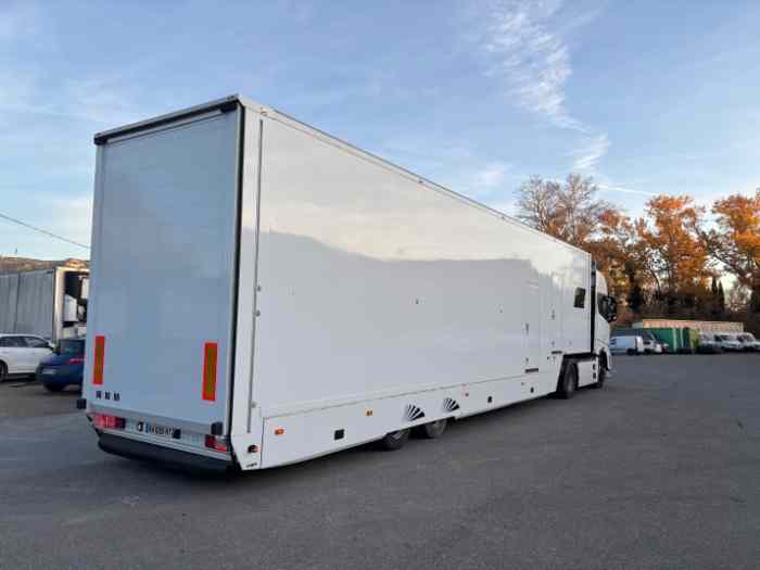 Semi Motorhome ASCA année 2009 porte voiture X4 1