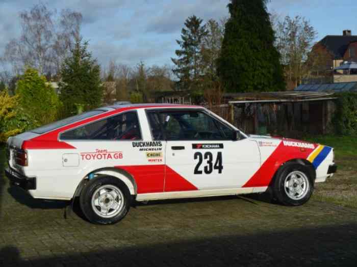 1980 Toyota Corolla Gp2 voiture de rallye 4