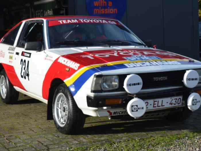 1980 Toyota Corolla Gp2 voiture de rallye 2